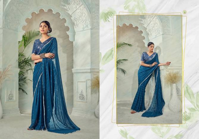 Kaasi By Ynf Sequence Party Wear Sarees Catalog
